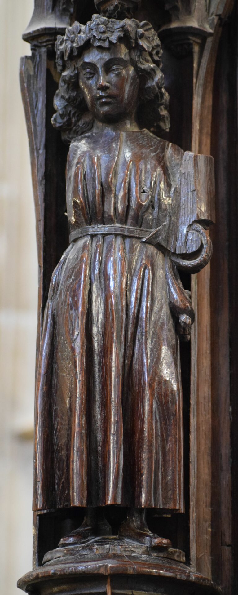 Les représentations de sainte Cécile dans la cathédrale Cathédrale